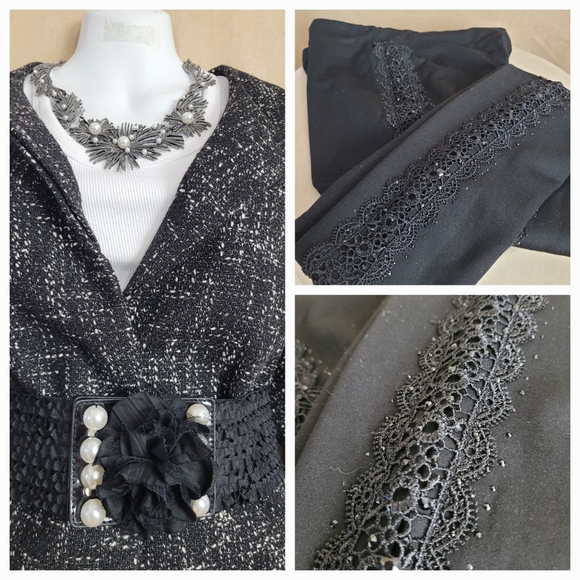 Embellished Leggings S/M - Picture 7 of 8